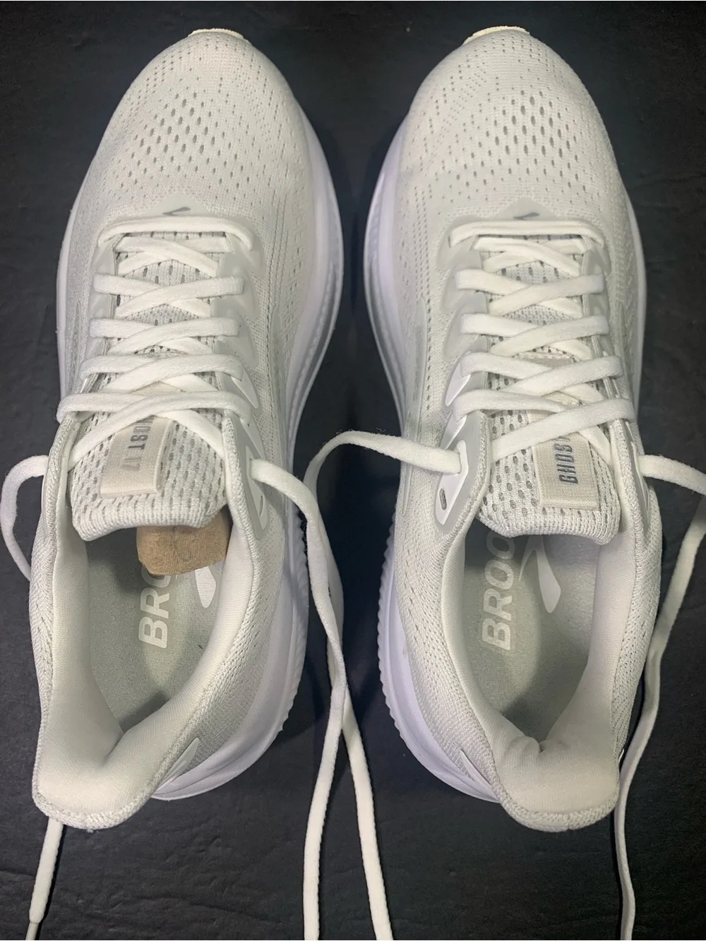 Brooks Ghost 17 Women’s White Running Walking Sneakers Shoe Size- 7 - Picture 7 of 11